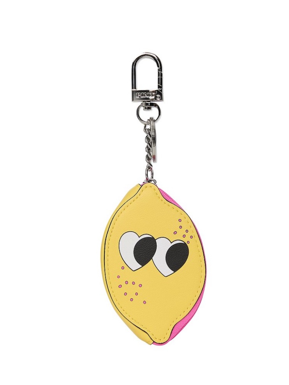PINK Victoria’s Secret Zip Pouch Keychain Charm